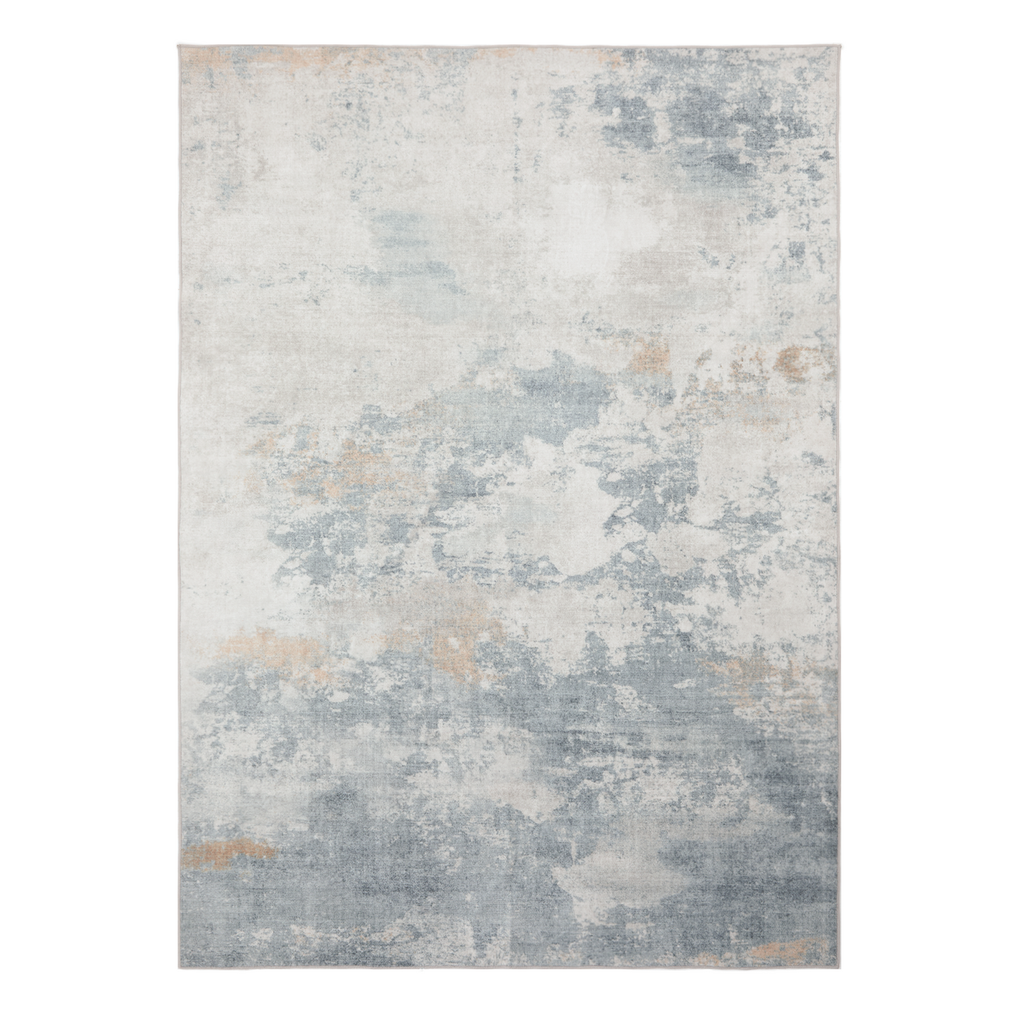 5'x7' Boho Area Rugs for Living Room, Machine Washable Area Rug with Non-Slip Backing, Stain Resistant Non-Shed Carpet for Bedroom, Dining Room, Dorm, Office